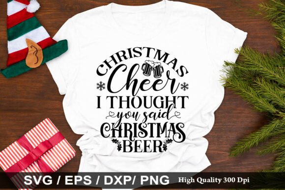 Christmas Cheer I Thought You SVG: A Versatile Graphics Illustration