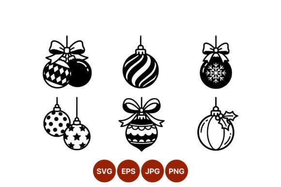 Christmas Ornament Balls: A Versatile Graphics Asset
