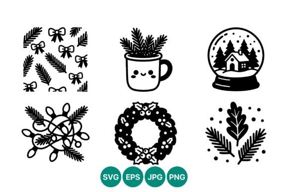 Christmas Vector Icons: Perfect for Festive Branding and Graphics