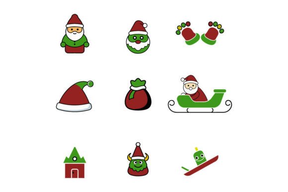 Review: Creative Christmas Vector Icons for Graphics