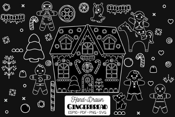 Review: Gingerbread Men White Christmas House Graphics