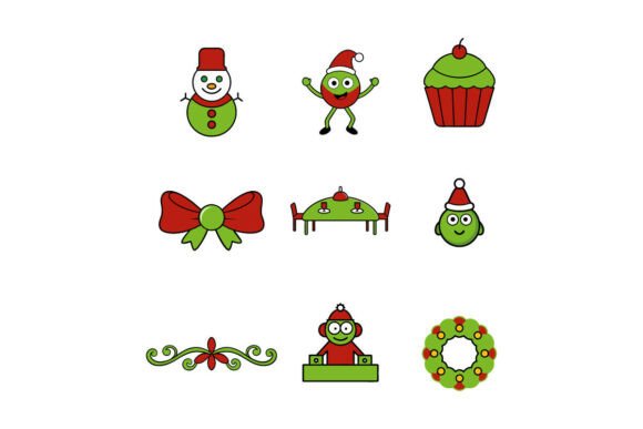 Review: Snow Sparkle Christmas Flat Icon Bundle